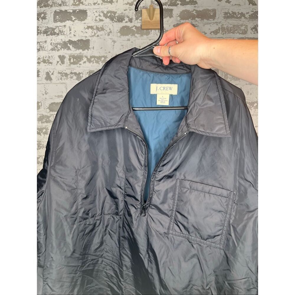 J. Crew | mens pullover sweatshirt 1/4 zip coat